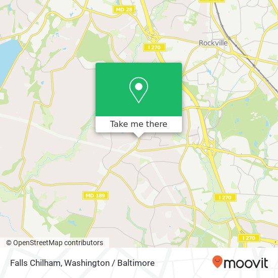 Falls Chilham, Potomac, MD 20854 map