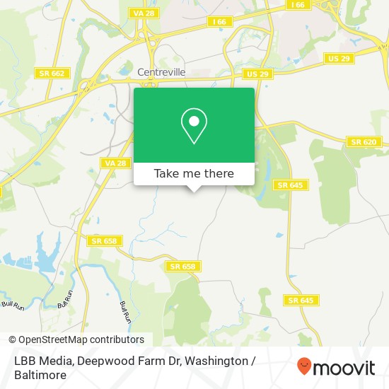 LBB Media, Deepwood Farm Dr map