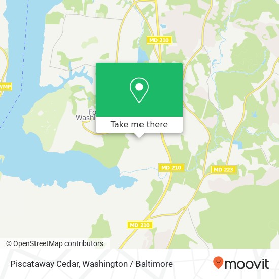 Piscataway Cedar, Fort Washington, MD 20744 map