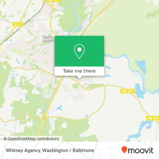 Mapa de Whitney Agency, Bignonia Dr