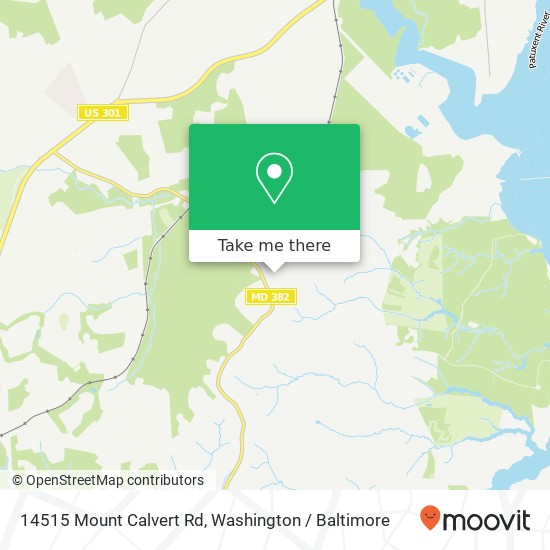 14515 Mount Calvert Rd, Upper Marlboro, MD 20772 map