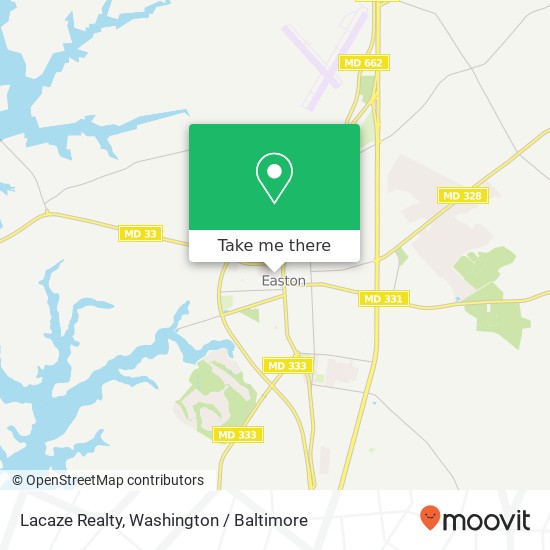 Mapa de Lacaze Realty, 101 N West St