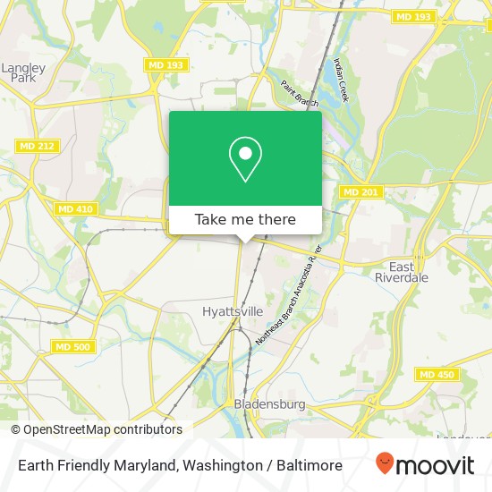 Earth Friendly Maryland, 4505 Queensbury Rd map