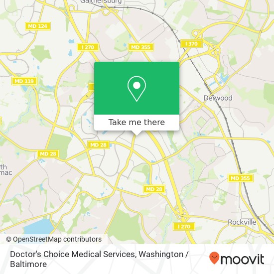 Mapa de Doctor's Choice Medical Services