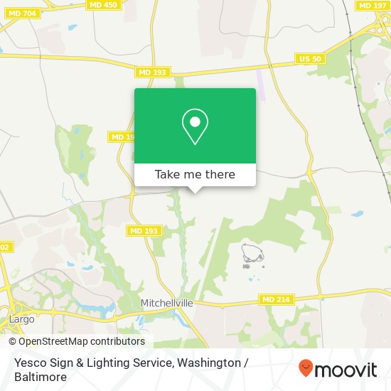 Yesco Sign & Lighting Service, Parkside Dr map