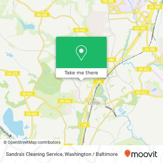Sandra's Cleaning Service, 8186 Paper Birch Dr map