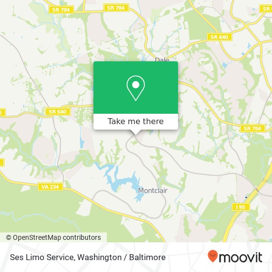 Ses Limo Service map