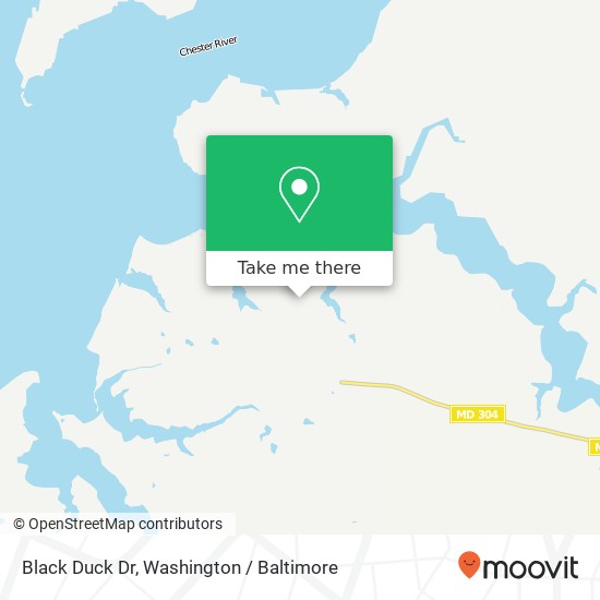Mapa de Black Duck Dr, Centreville, MD 21617