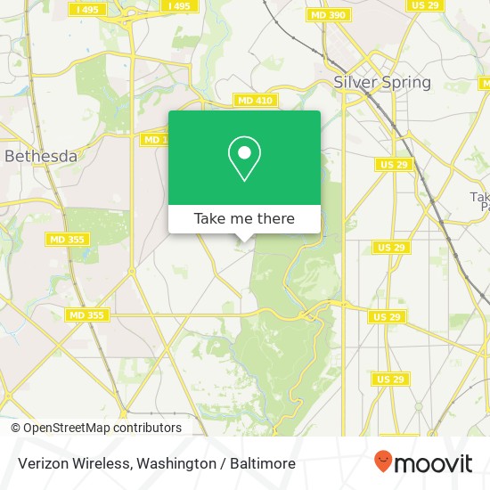 Verizon Wireless map