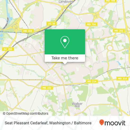 Seat Pleasant Cedarleaf, Capitol Heights, MD 20743 map