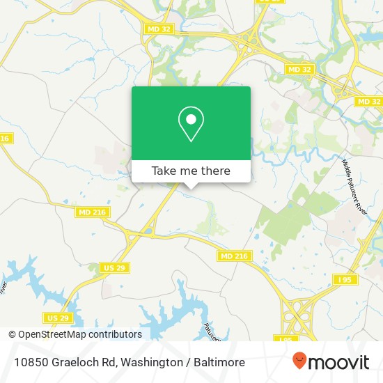 10850 Graeloch Rd, Laurel, MD 20723 map