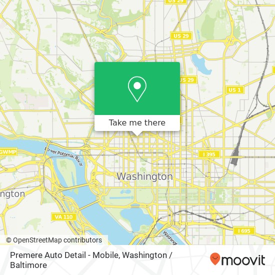 Mapa de Premere Auto Detail - Mobile, 17th St NW