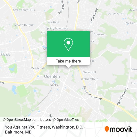 You Against You Fitness map