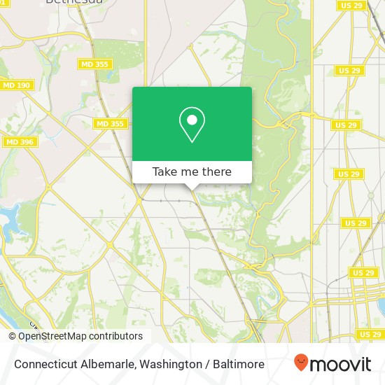 Connecticut Albemarle, Washington, DC 20008 map