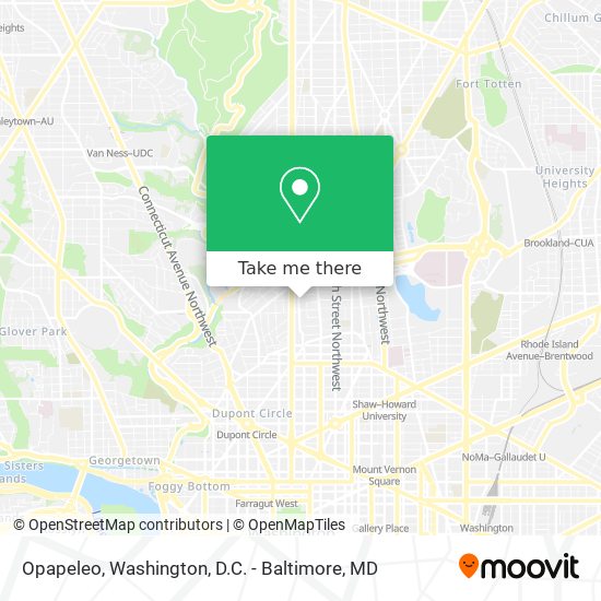 Opapeleo map