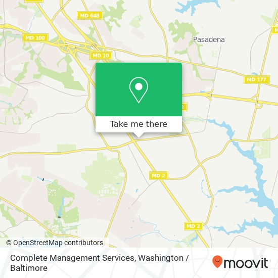 Complete Management Services, E Pasadena Rd map