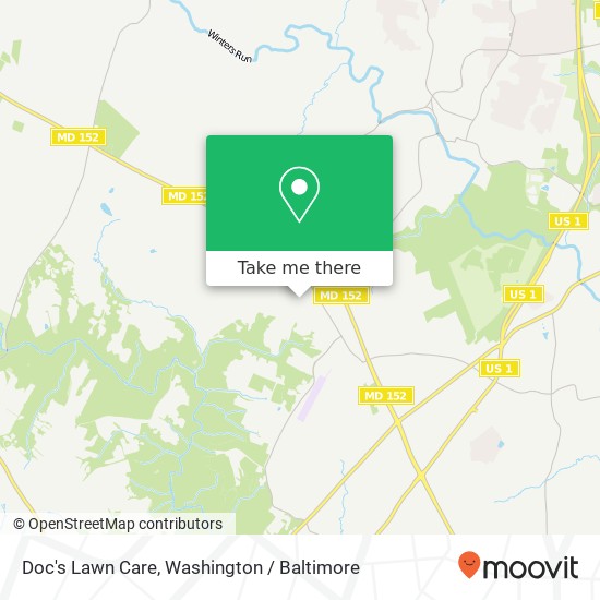 Mapa de Doc's Lawn Care, Old Fallston Rd