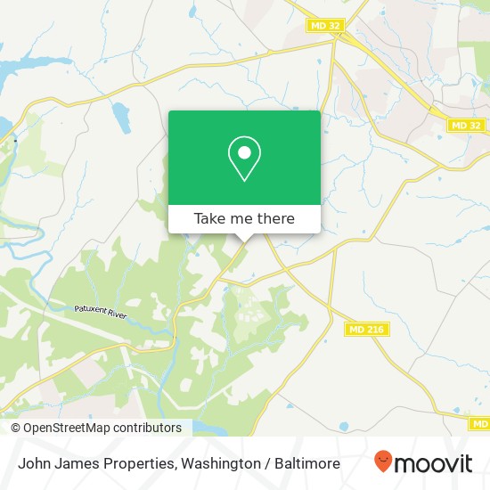 John James Properties, Clarksville Pike map