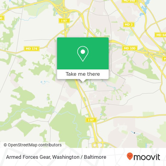 Armed Forces Gear, 8211 Cloverleaf Dr map