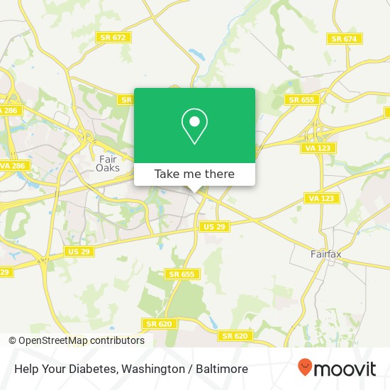 Help Your Diabetes, 11350 Random Hills Rd map