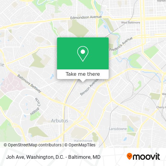 Mapa de Joh Ave