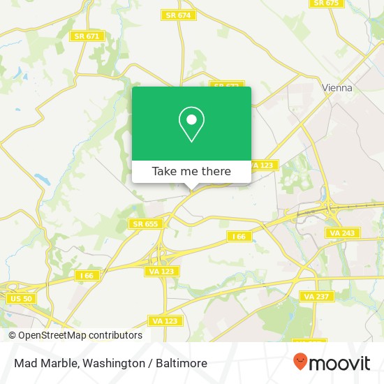 Mad Marble, 2961 Hunter Mill Rd map