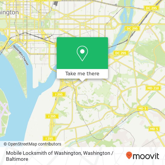 Mapa de Mobile Locksmith of Washington, 1208 Maple View Pl SE