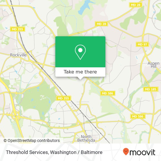 Mapa de Threshold Services, 5704 Denfield Rd