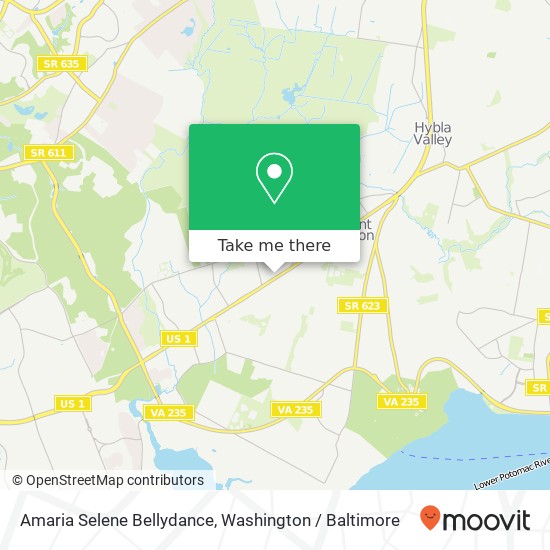 Amaria Selene Bellydance map