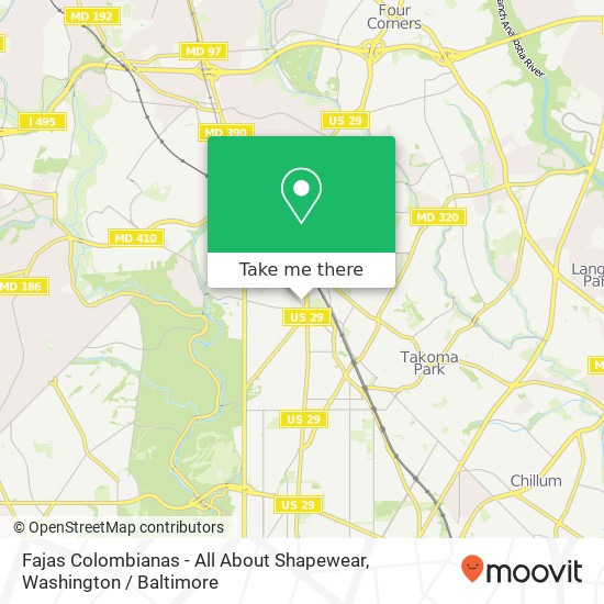 Mapa de Fajas Colombianas - All About Shapewear, 7835 Eastern Ave