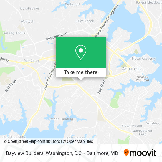 Bayview Builders map