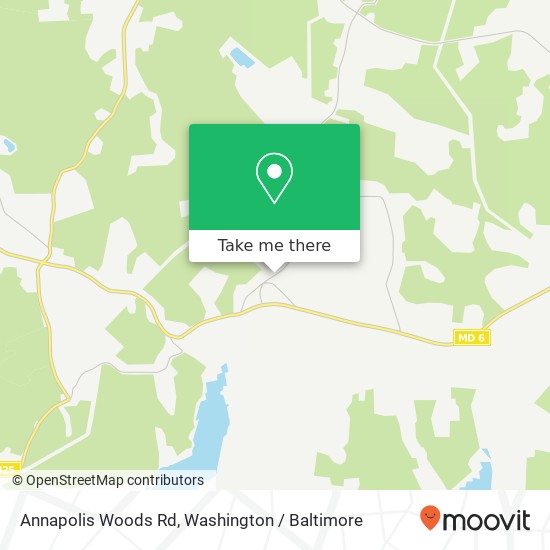 Mapa de Annapolis Woods Rd, Welcome, MD 20693