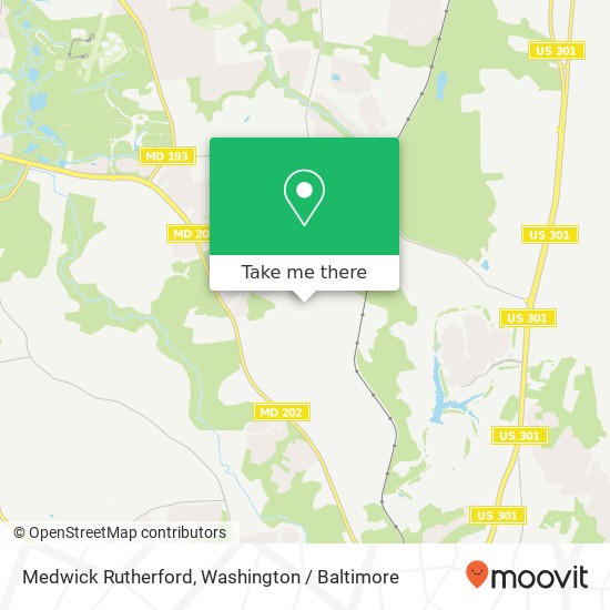 Medwick Rutherford, Upper Marlboro, MD 20774 map