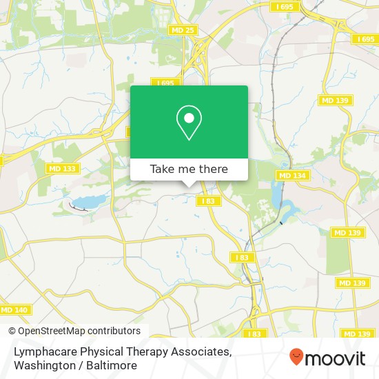 Lymphacare Physical Therapy Associates, 6 Clear Skys Ct map