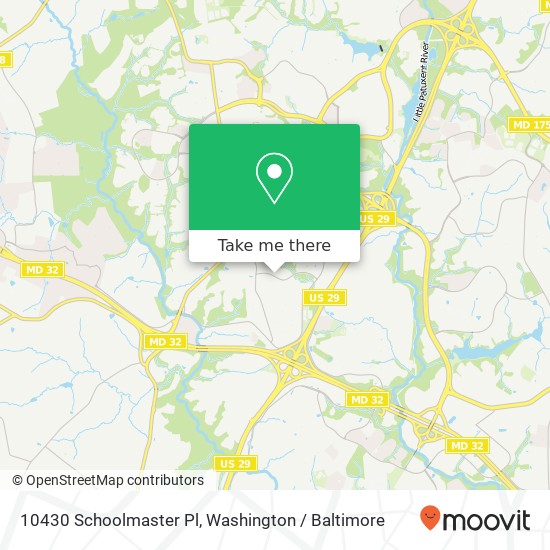 10430 Schoolmaster Pl, Columbia, MD 21044 map