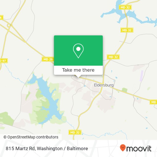 815 Martz Rd, Sykesville, MD 21784 map