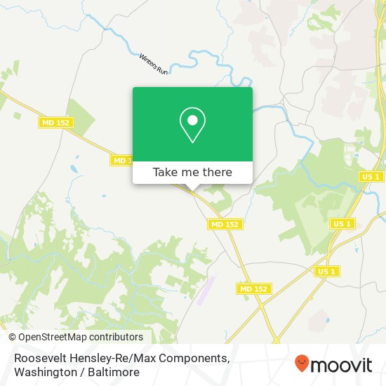 Mapa de Roosevelt Hensley-Re / Max Components