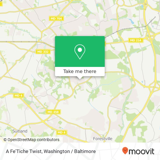 Mapa de A Fe'Tiche Twist, 1404 Karen Blvd