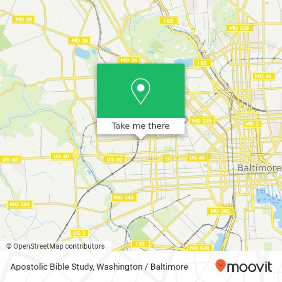 Apostolic Bible Study, 813 N Pulaski St map