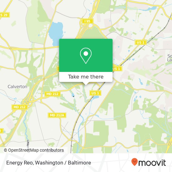 Mapa de Energy Reo, 12200 Indian Creek Ct