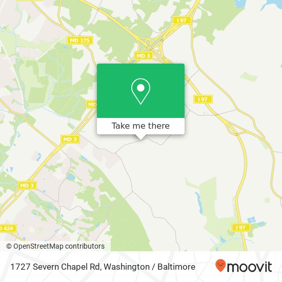 1727 Severn Chapel Rd, Crownsville, MD 21032 map