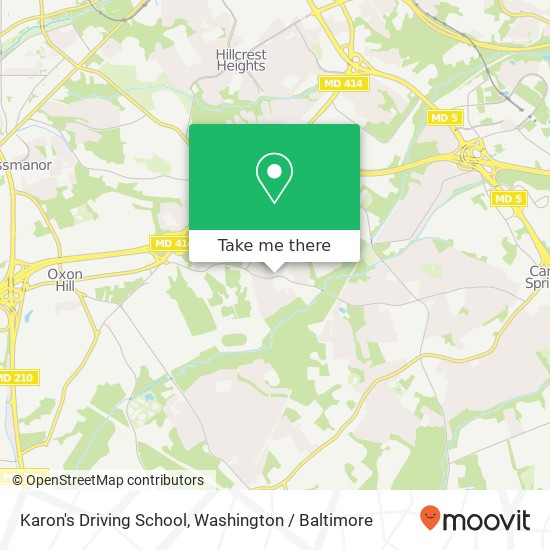 Mapa de Karon's Driving School, 3204 Brinkley Rd