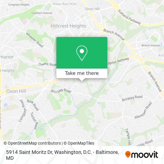 5914 Saint Moritz Dr map