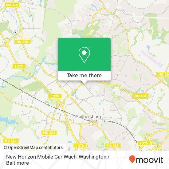 Mapa de New Horizon Mobile Car Wach, Lost Knife Rd