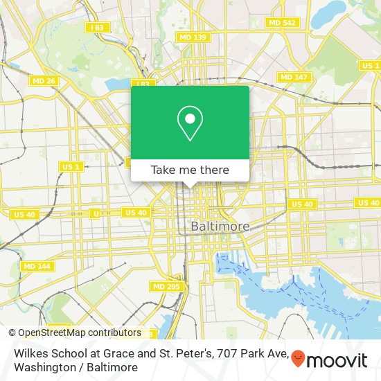 Wilkes School at Grace and St. Peter's, 707 Park Ave map