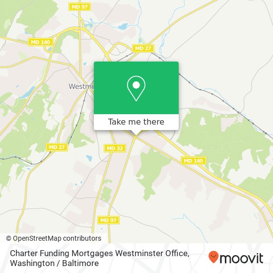 Charter Funding Mortgages Westminster Office, 421 Malcolm Dr map