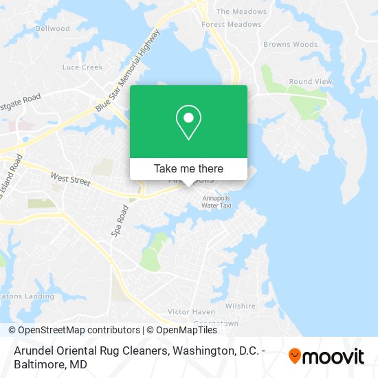 Arundel Oriental Rug Cleaners map