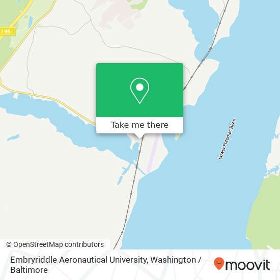 Mapa de Embryriddle Aeronautical University, 3088 Roan St
