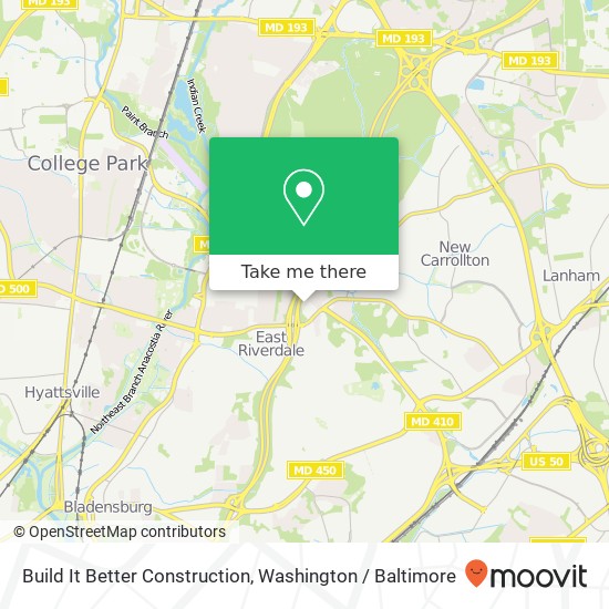 Mapa de Build It Better Construction