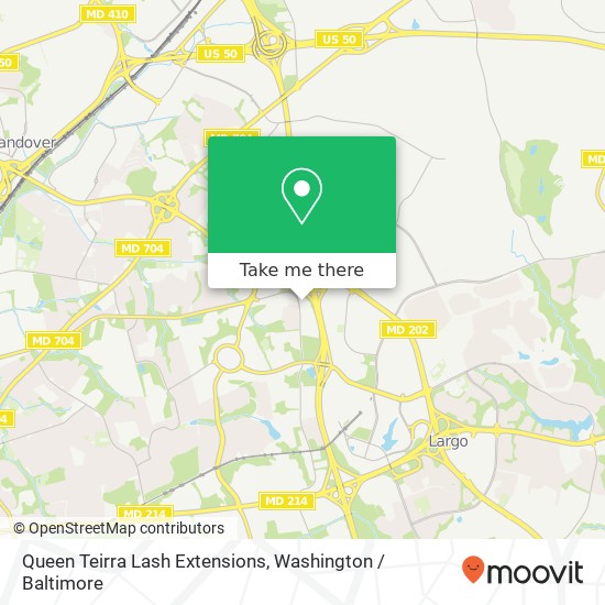 Queen Teirra Lash Extensions map